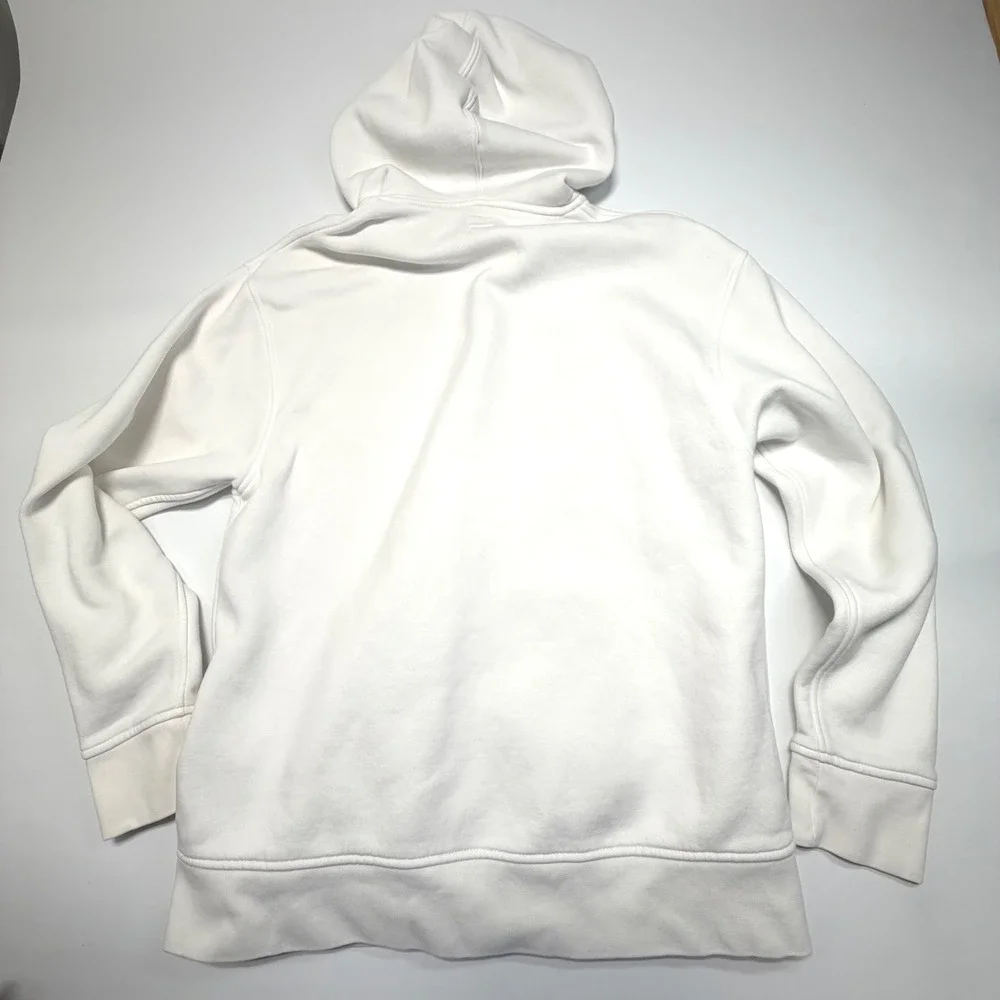 Levi's Relaxed Fit‎ Hoodie Men's M – White Logo Sweatshirt